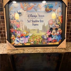 Disney Parks 5x7 Shadow Box Frame - Multicolor
